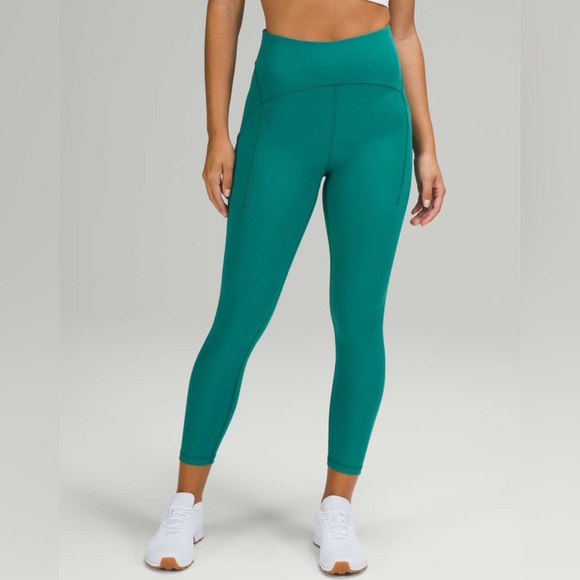 NEW Lululemon Power Thru High Rise Crop 23" - Picture 7 of 7